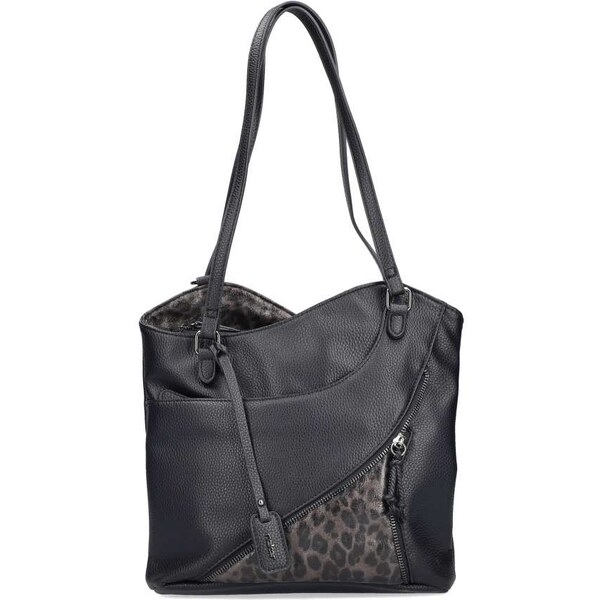 Dámska kabelka RIEKER H1025-01 čierna W5 64776051