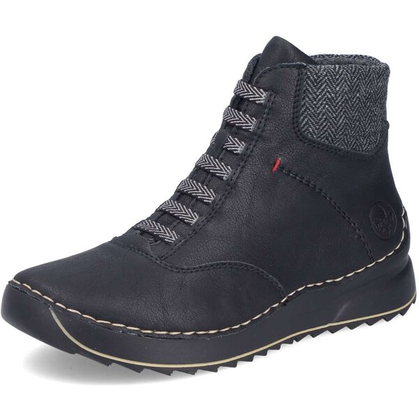 Dámska členková obuv RIEKER 51553-00 čierna W5 64794706