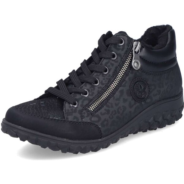 Dámska členková obuv RIEKER 59500-00 čierna W5 64794707