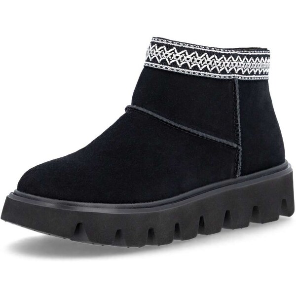 Dámska členková obuv RIEKER W2074-00 čierna W5 64794716