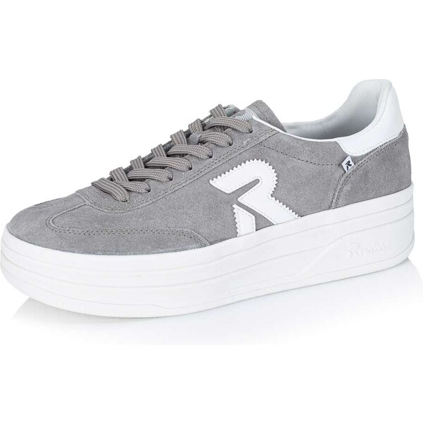 Dámske tenisky RIEKER W3700-40 sivá W5 64794728