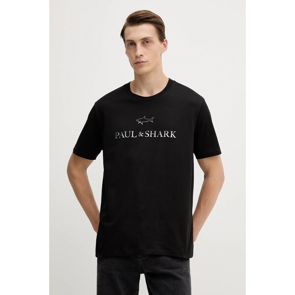 Bavlnené tričko Paul&Shark Knitwear 64795023