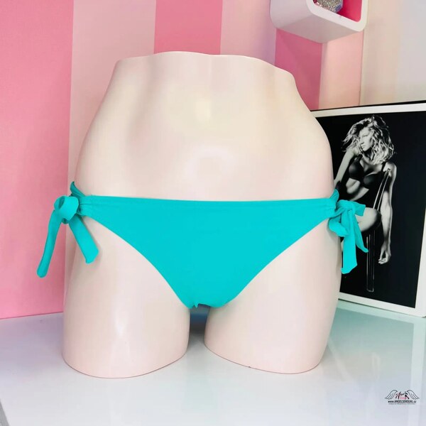 Victorias Secret Zelený spodný diel plaviek na zaväzovanie od Agent 46574930