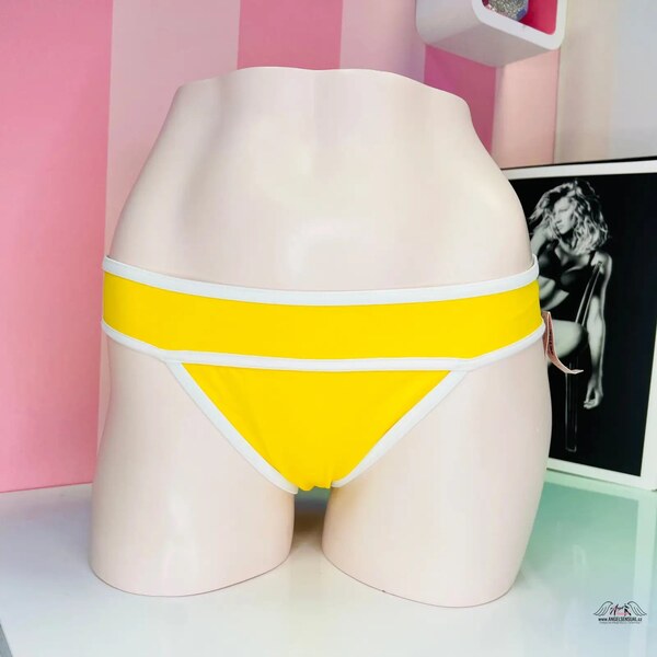 Victorias Secret Elegantný spodok plaviek so zlatou aplikáciou pre 46574958