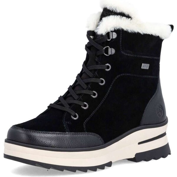 RIEKER Dámska členková obuv REMONTE D2B76-03 čierna W5 64797839