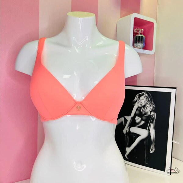 Victorias Secret Elegantný Horný Diel Plaviek v Koralovej pre Žiar 46574661
