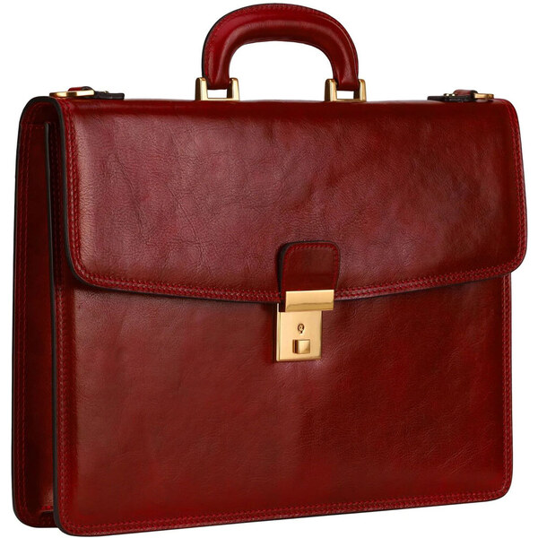 Glara Kožená business taška talianska 64798907