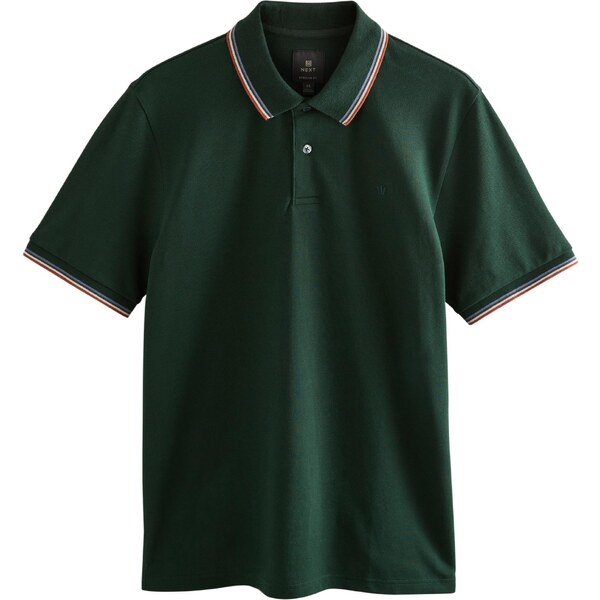 Next Tričko kráľovská modrá / jedľová / biela 65493540