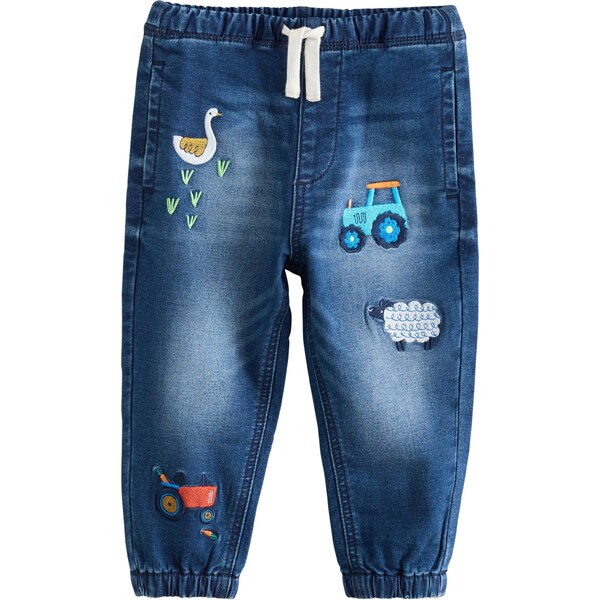 Next Džínsy modrá denim / zmiešané farby 65882647