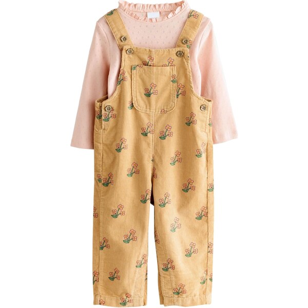 Next Set farba ťavej srsti / zelená / ružová 65884449