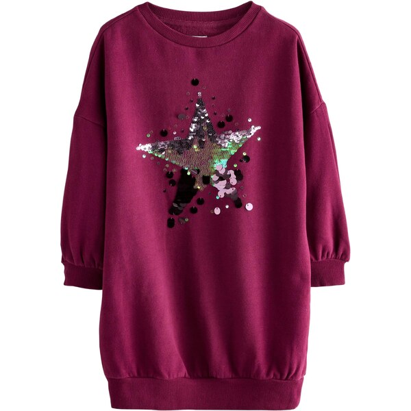 Next Mikina burgundská 65884777