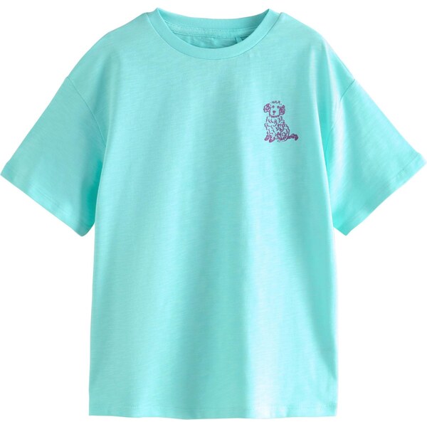 Next Tričko tyrkysová / fialová 65884829