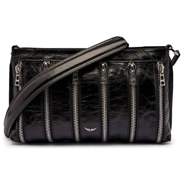 Zadig&Voltaire Kožená crossbody kabelka SUNNY MOODY 64799525