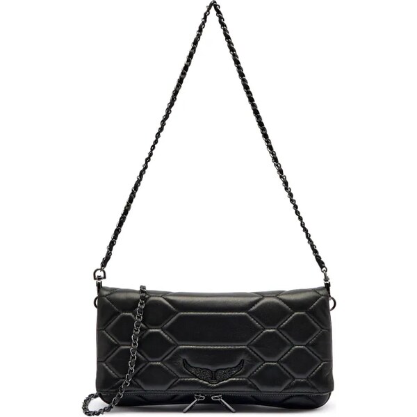 Zadig&Voltaire Kožená listová kabelka ROCK 64799524