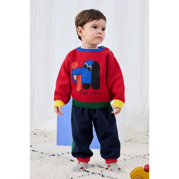 Detské bavlnené tepláky Bobo Choses 64802747