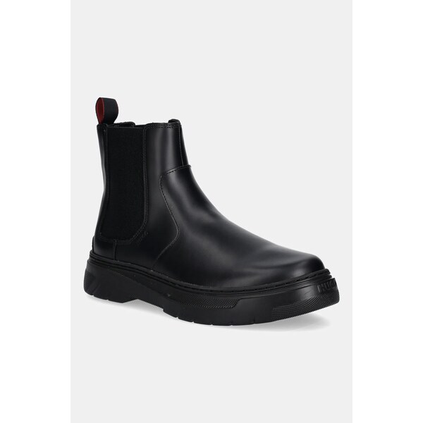 Kožené topánky chelsea HUGO Urian 64816194