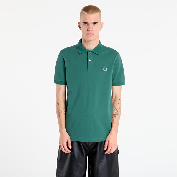 Tričko FRED PERRY The Fred Perry Shirt Sprtgrn/ Trackblu M 64802943