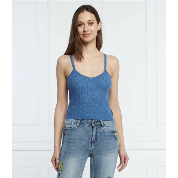 Silvian Heach Vlnený top DALENES | Cropped Fit 32001552