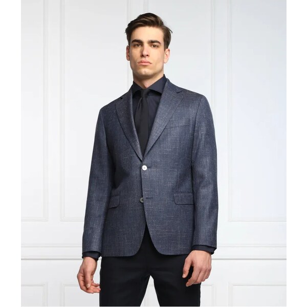 Oscar Jacobson Vlnená sako Fogerty | s prímesou hodvábu 33121085