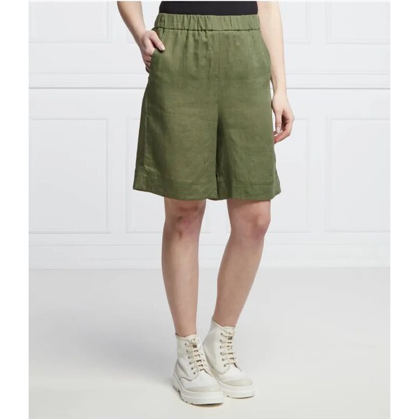 Marella SPORT Ľanové šortky TEGLIA | Loose fit | high waist 29705151