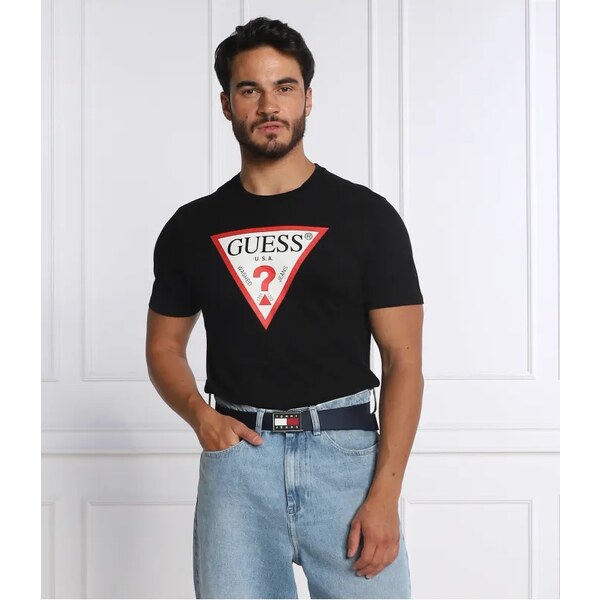 GUESS Tričko TRI LOGO | Regular Fit 61259485