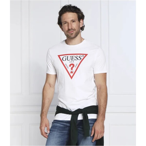 GUESS Tričko TRI LOGO | Regular Fit 61619917