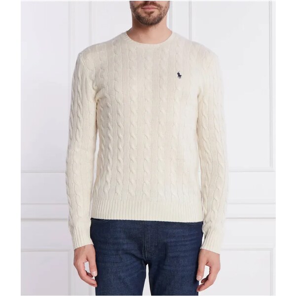 POLO RALPH LAUREN Vlnený | Slim Fit | s prímesou kašmíru 46204533