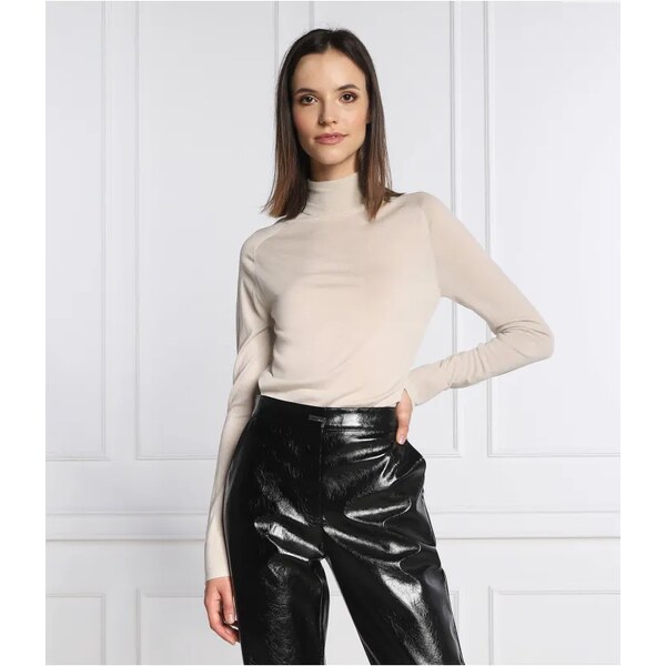 Pinko vlnený rolák decotto dolcevita | slim fit 34424435