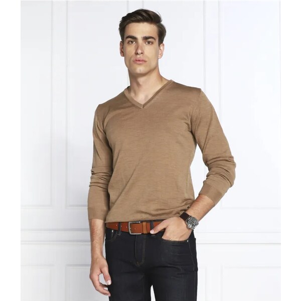 Oscar Jacobson vlnený sveter | regular fit 34474791