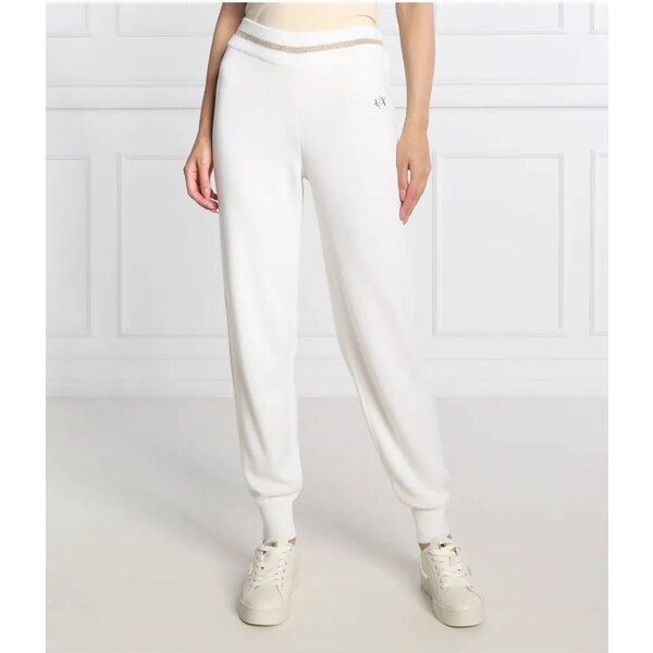 Armani Exchange Nohavice z pleteniny | Regular Fit | s prímesou vlny 34404860