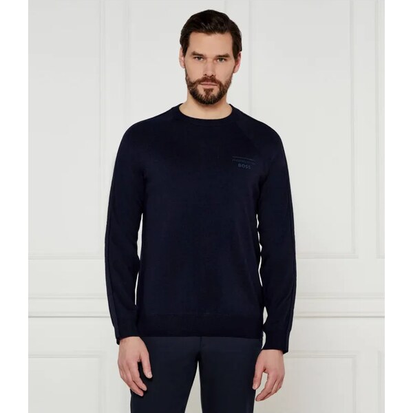 BOSS BLACK Wełniany sweter Balleto_PS Boss X Porsche | Regular Fit 62311165