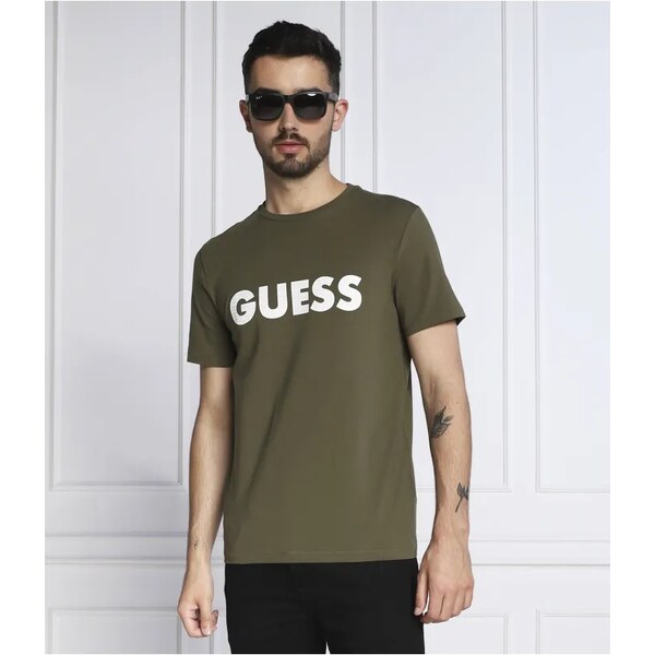 GUESS Tričko LABYRINTH | Slim Fit 33801956