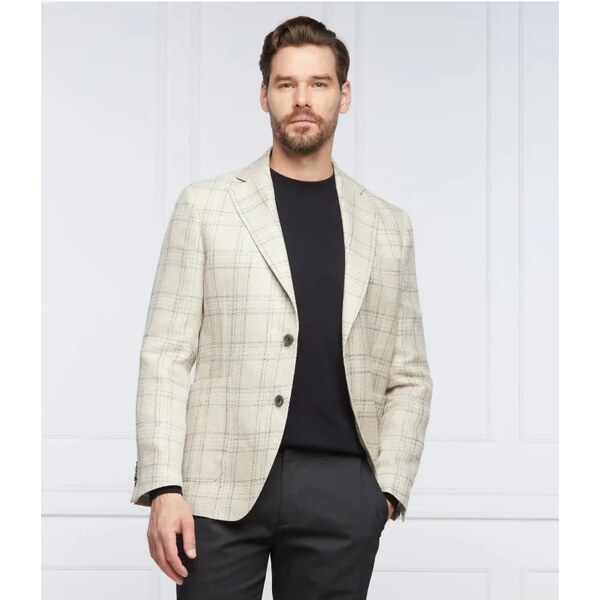 Oscar Jacobson Sako Ferry | Regular Fit | s prímesou hodvábu 33121087