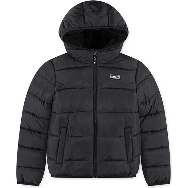 Detská bunda Levis SHERPA LINED MDWT PUFFER 65019556