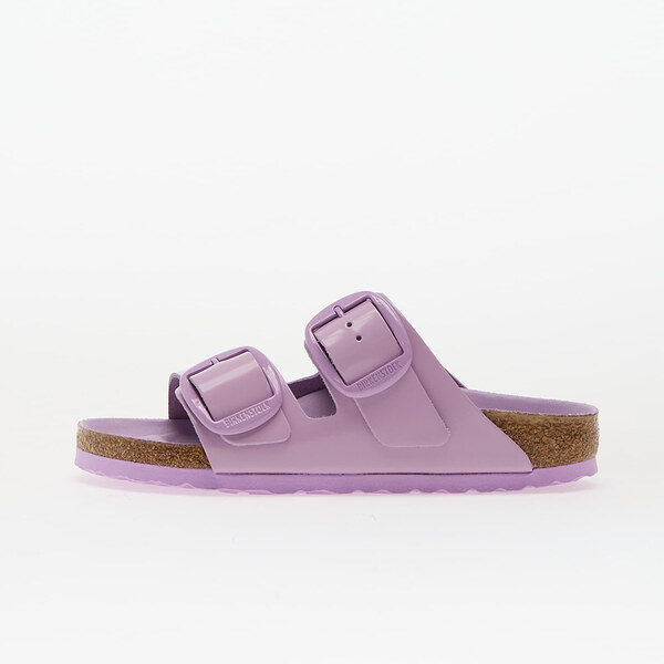 Birkenstock Arizona Big Buckle Natural Leather Patent Lilac 64813131