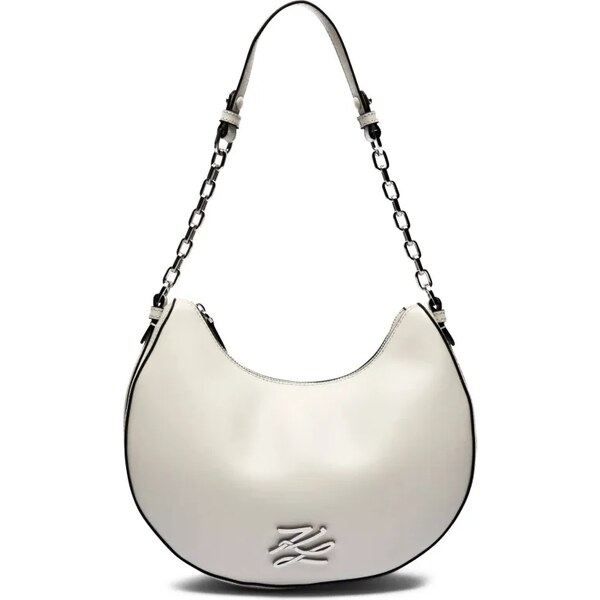 Karl Lagerfeld Kožené hobo K/AUTOGRAPH 63401076