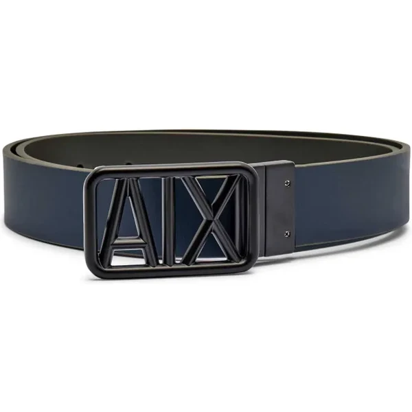 Armani Exchange Obojstranný kožený remienok 63370049