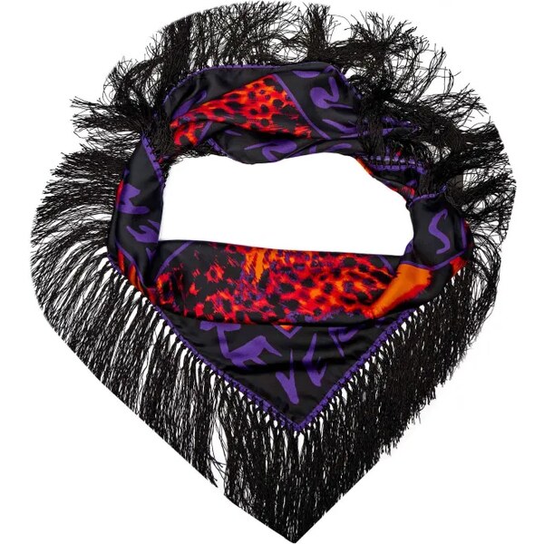 Versace Jeans Couture Hodvábna šatka 63321534