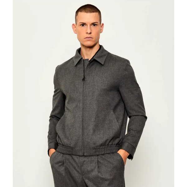 HUGO Bunda Hellys241F1X | Modern fit | s prímesou vlny 64815021