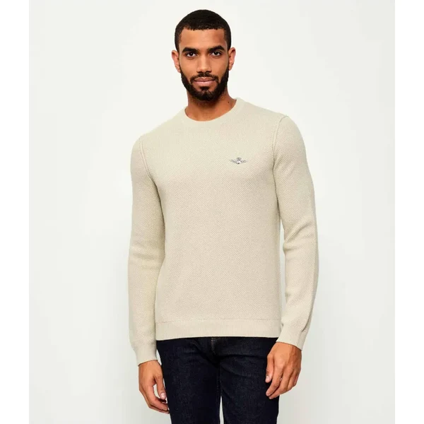 Aeronautica Militare Sveter | Regular Fit | s prímesou vlny 64540557