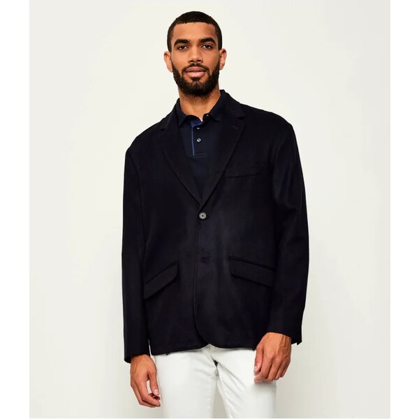 Emporio Armani Vlnená sako | Loose fit | s prímesou kašmíru 64540582