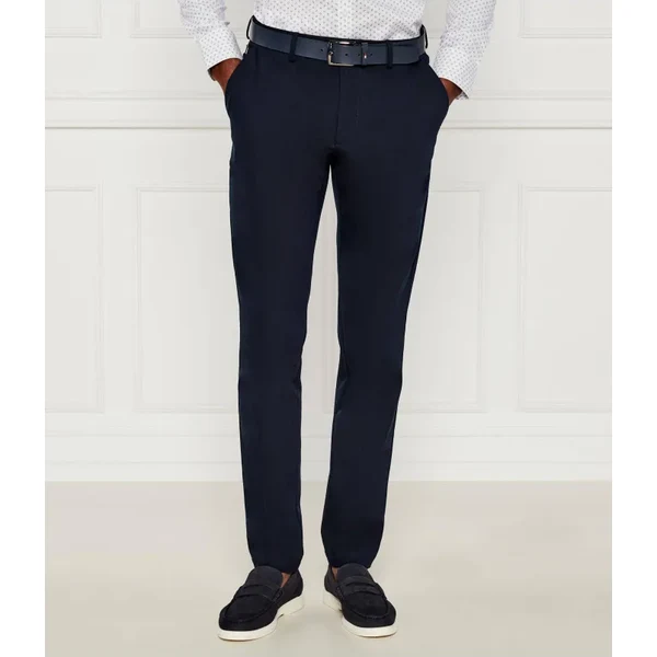 BOSS BLACK Chino nohavice P-Kaiton1-Zip | Slim Fit 64499238