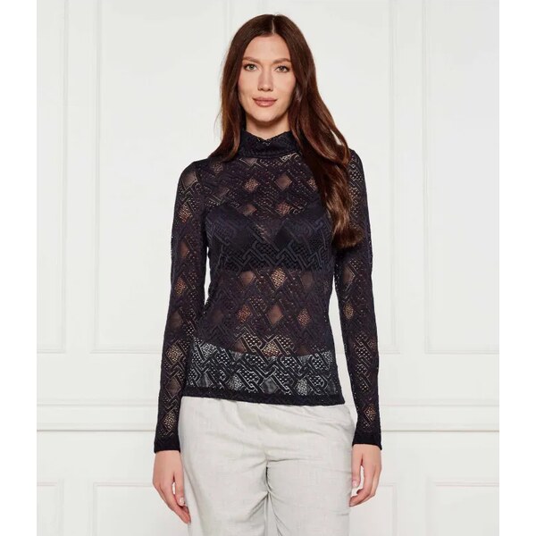 Marc Cain Čipkový rolák | Slim Fit 64289485