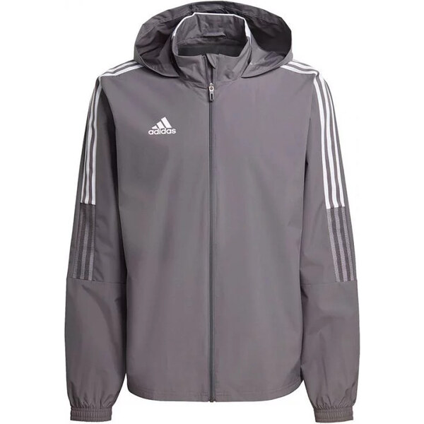 Pánska mikina M GM7389 šedá a biela - Adidas 64813861