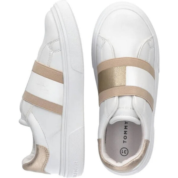 Dámska športová obuv W T3A4-32155-1383X048White with Gold - Tommy 64813878