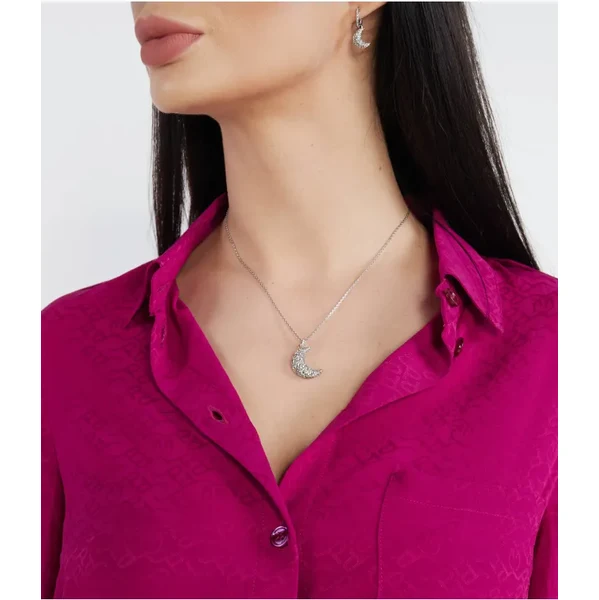 Swarovski Náhrdelník LUNA:PEND CRE/RHS 44503819