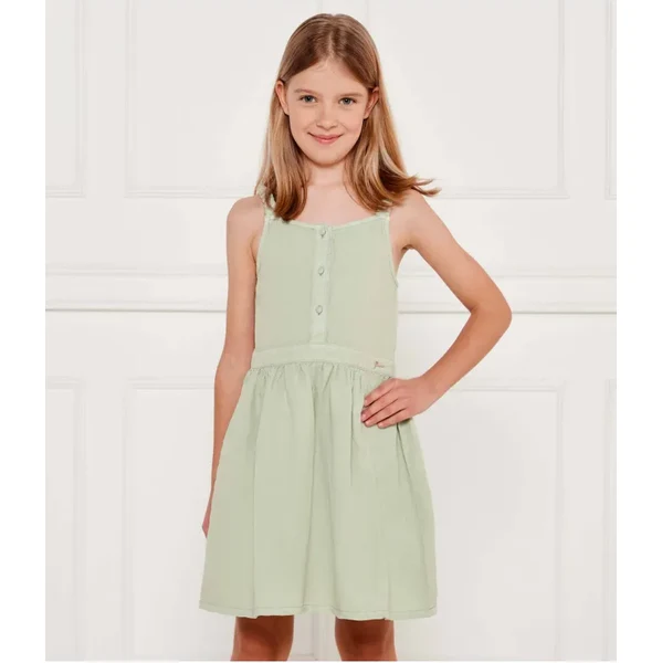 Guess Šaty | s prímesou ľanu 63691585
