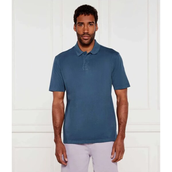 BOSS ORANGE Polo tričko Pe__Dye | Regular Fit 63422767