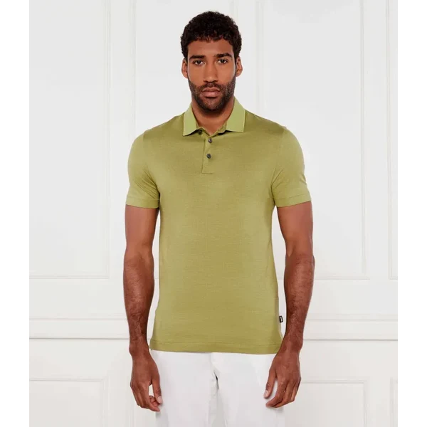BOSS BLACK Polo tričko H-Pitton 145 | Slim Fit | mercerised 63397137