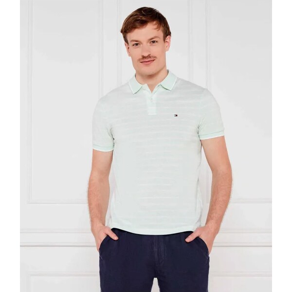Tommy Hilfiger Polo tričko | Regular Fit | s prímesou ľanu 63370079